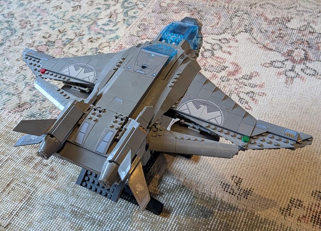 Lego Marvel Avengers Quinjet 76248 (zonder doos/handleiding), Kinderen en Baby's, Speelgoed | Duplo en Lego, Ophalen, Gebruikt