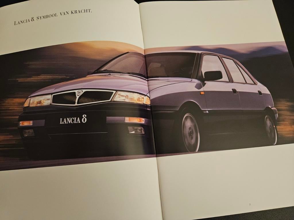 Brochure Lancia Delta 1993, Ophalen of Verzenden, Zo goed als nieuw, Overige merken
