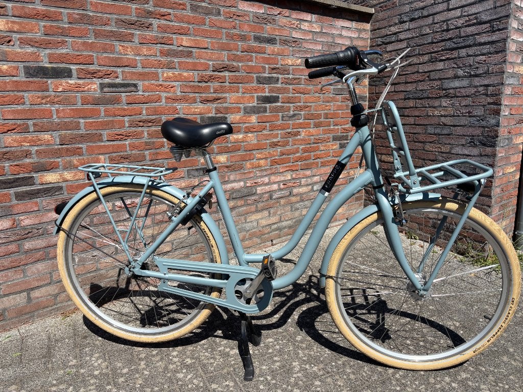 Dames fiets, Fietsen en Brommers, Velgrem, Versnellingen, Zo goed als nieuw, 50 tot 53 cm