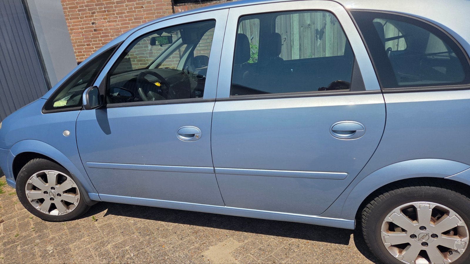 Opel Meriva 1.6 16V 77KW 2007 Blauw, Voorwielaandrijving, 4 cilinders, Blauw, Origineel Nederlands