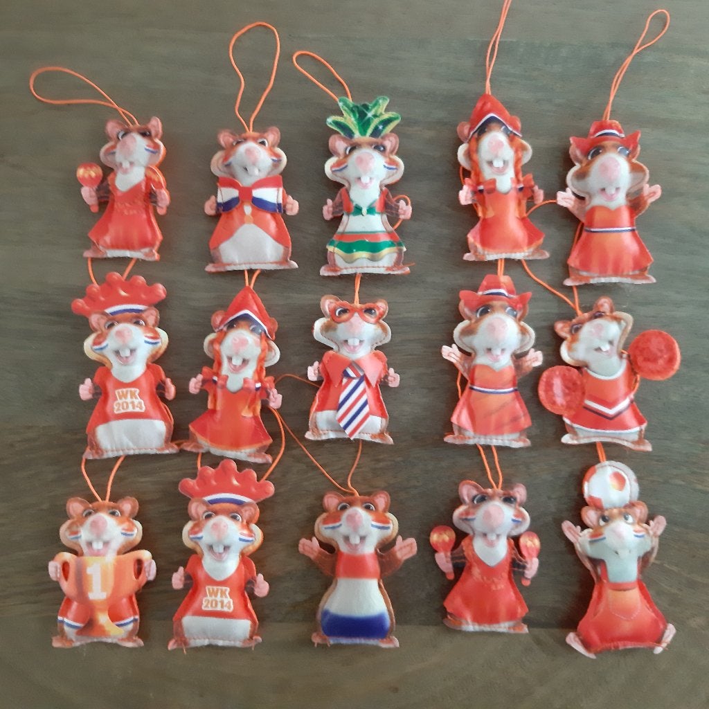 Oranje WK Voetbal AH Hup Holland Hamsters, Albert Heijn, Ophalen of Verzenden