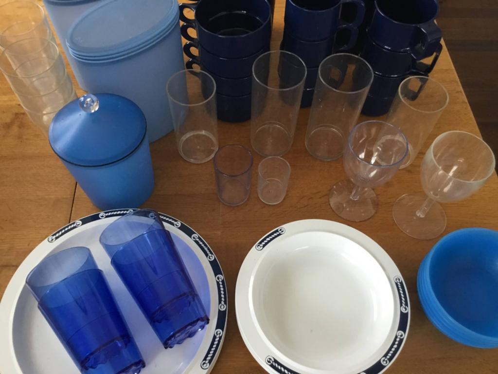 Camping Servies Mepal  - 4 personen, Ophalen, Zo goed als nieuw