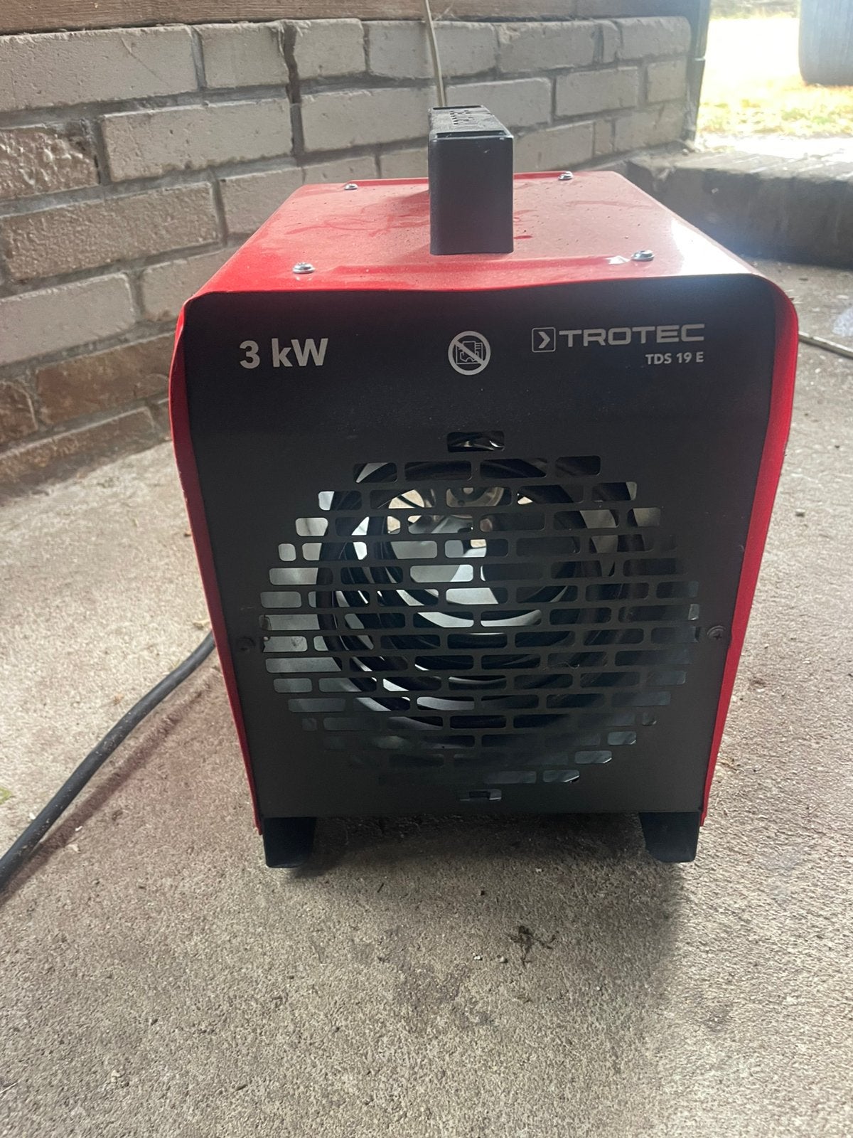 Electrics heater, Ophalen of Verzenden, Gebruikt