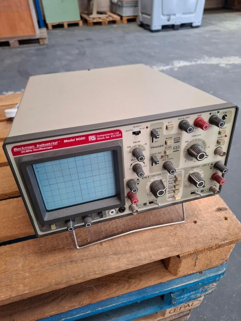 Een oscilloscope en signaalversterkers, Ophalen