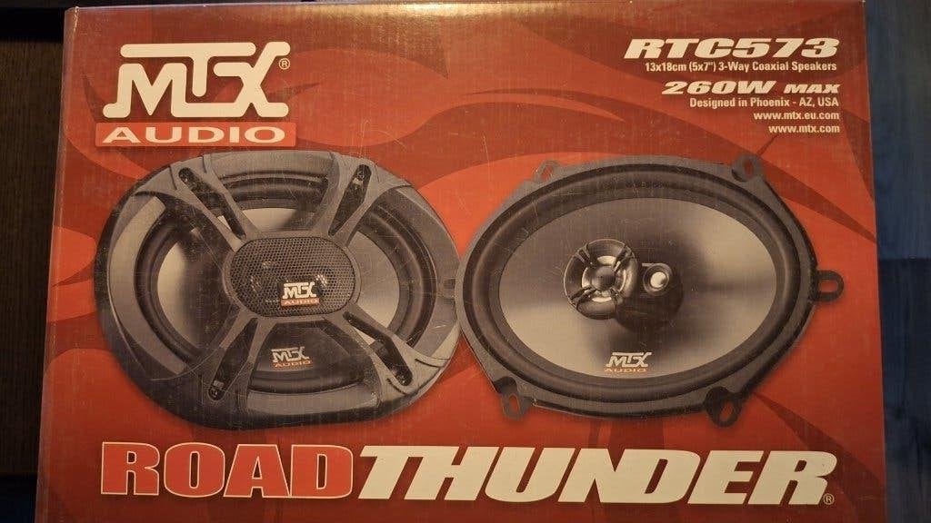 MTX RTC573 Coaxiale set 5"x7" 3-weg 260Watt Max, Auto diversen, MTX, Info@rhodelta.nl, Nieuw, Ophalen of Verzenden