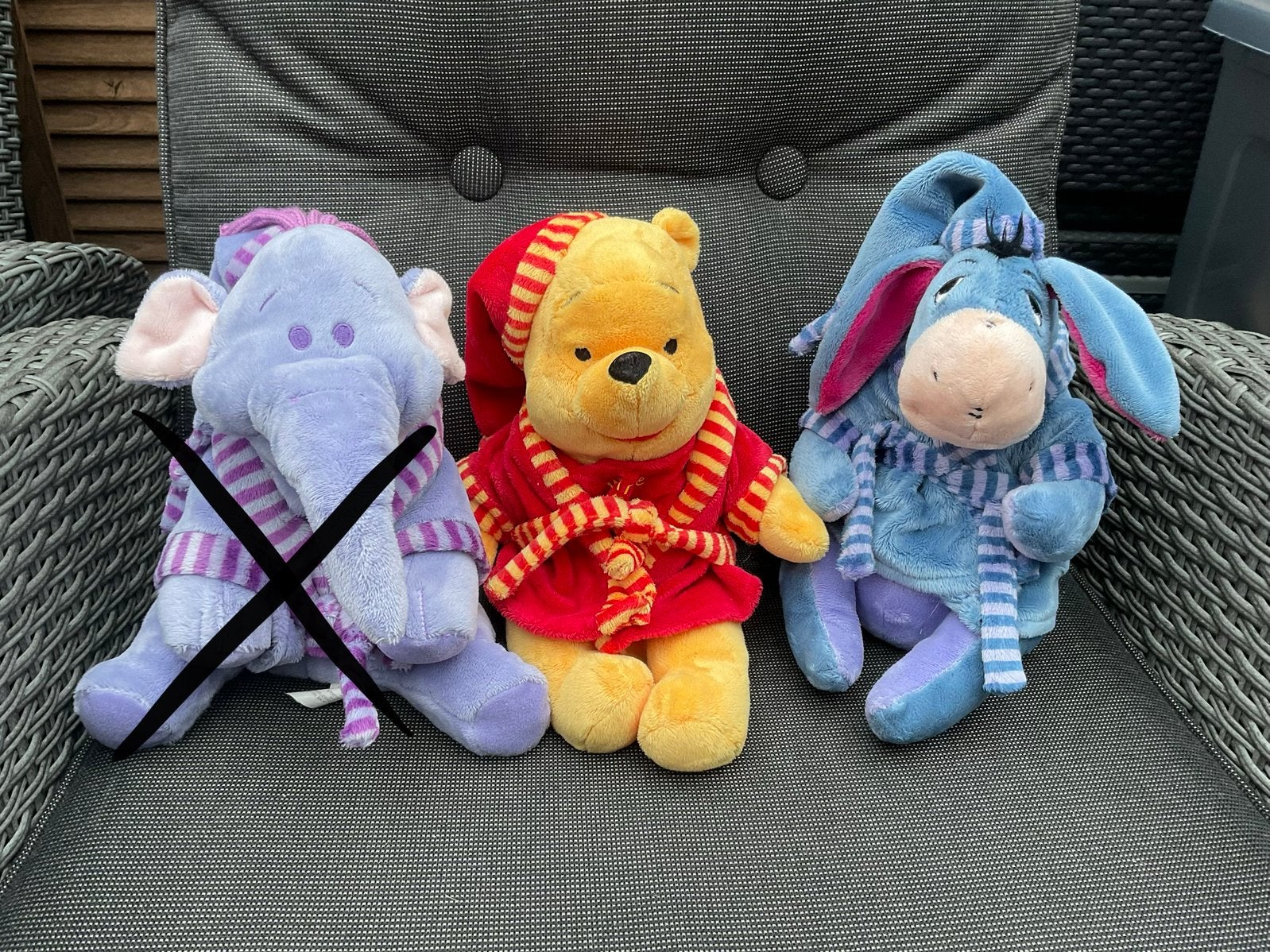 2 nieuwe Disney Winnie the Pooh en Ieoor badjas pyjama, Verzamelen, Ophalen, Winnie de Poeh of vrienden, Nieuw, Knuffel
