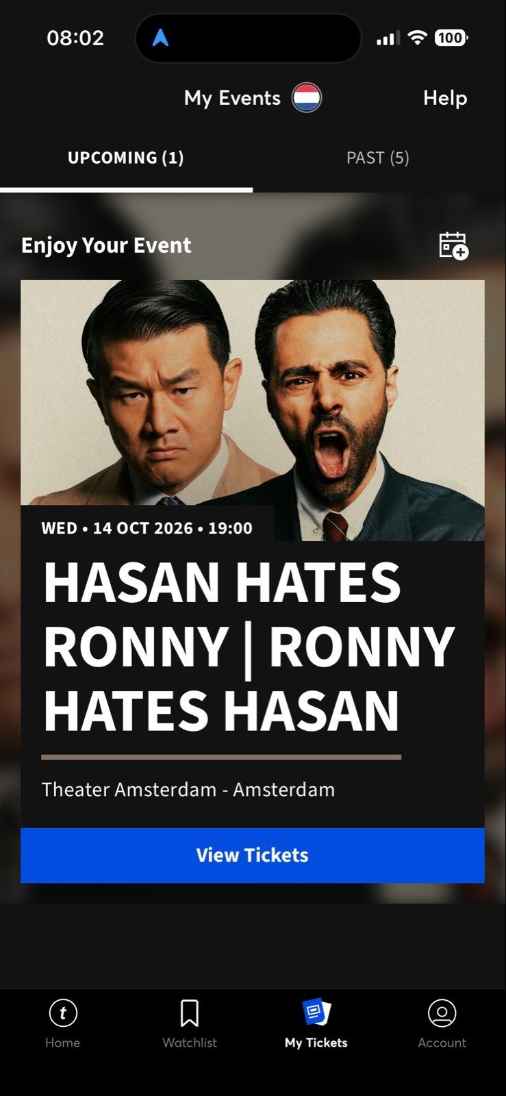 HASAN HATES RONNY/ RONNY HATES HASAN, Tickets en Kaartjes