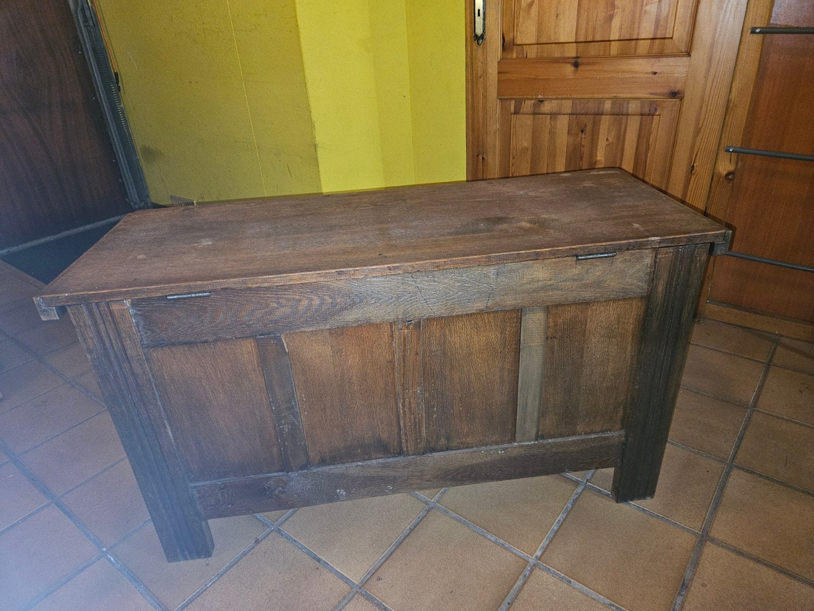 oude dekenkist uit - Opknapper, Ophalen