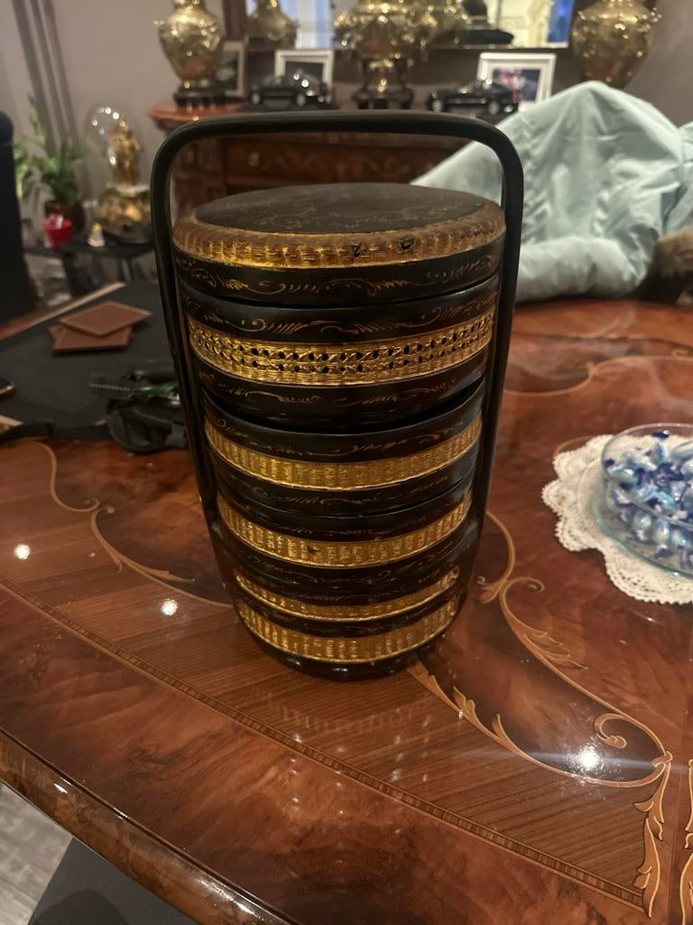 Antieke Chinese bruidscadeau doos, Ophalen of Verzenden