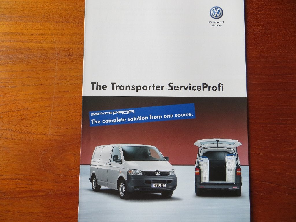 Volkswagen Transporter ServiceProfi (sept. 2006), Ophalen of Verzenden, Nieuw, Volkswagen