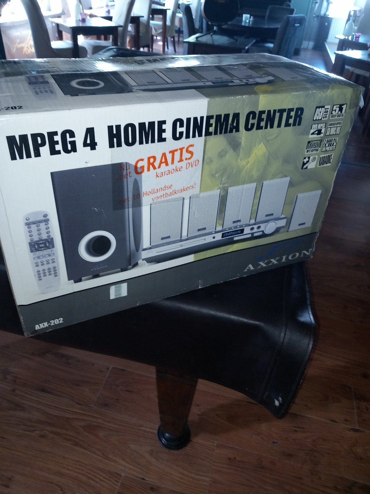 AXXION MPEG 4 Home Cinema Center 5.1 Surround Sound, Audio, Tv en Foto, Home Cinema-sets, Overige merken, Nieuw, Ophalen of Verzenden