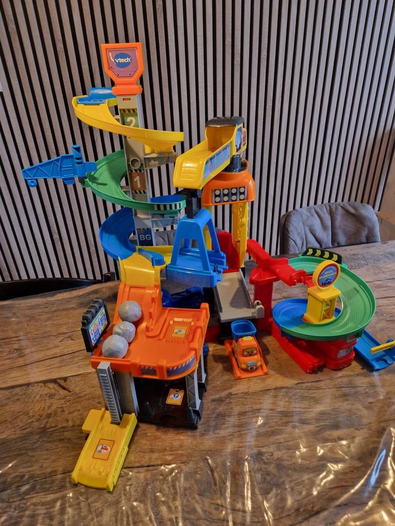 Vtech Toet Toet Auto's Garage Mega bouwplaats, Kinderen en Baby's, Speelgoed | Vtech, Ophalen, 2 tot 4 jaar