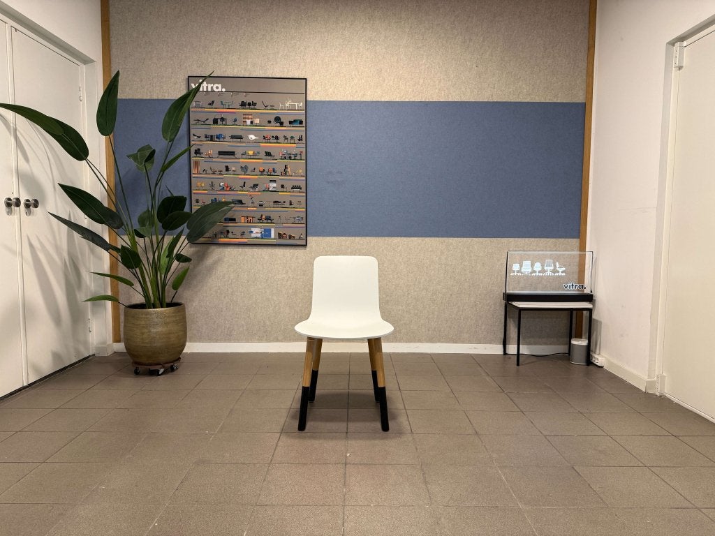 Vitra | Jasper Morrison | HAL | Wit | Eiken | 1x, Huis en Inrichting, Vitra Artifort Cassina Fritz Hansen Eames Gispen Pastoe Hay