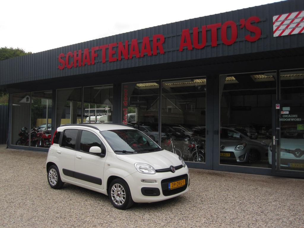 Fiat Panda 0.9 TwinAir Lounge zeer nette auto apk 01-02-2027, Euro 5, Stof, Gebruikt, Panda