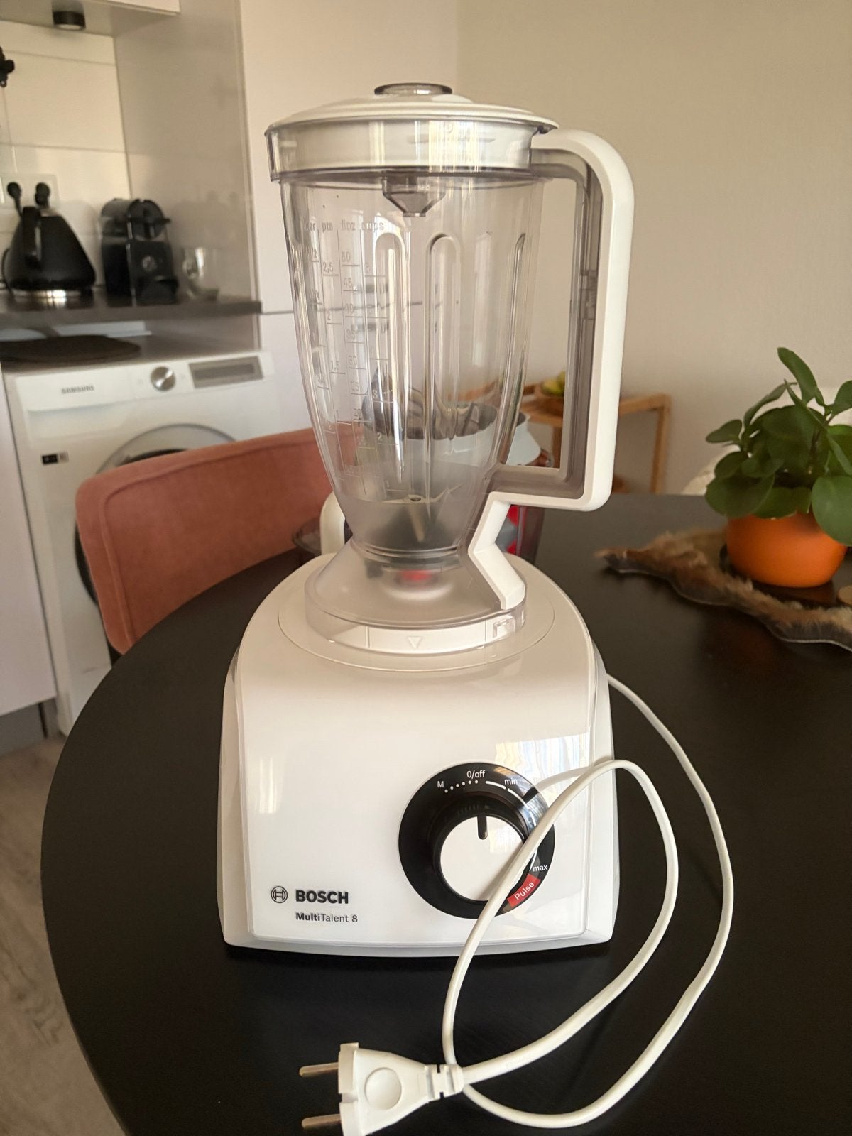 Bosch MultiTalent 8 Keukenmachine met Blender, 3 snelheden of meer, Ophalen of Verzenden, Zo goed als nieuw, 2 tot 3 liter
