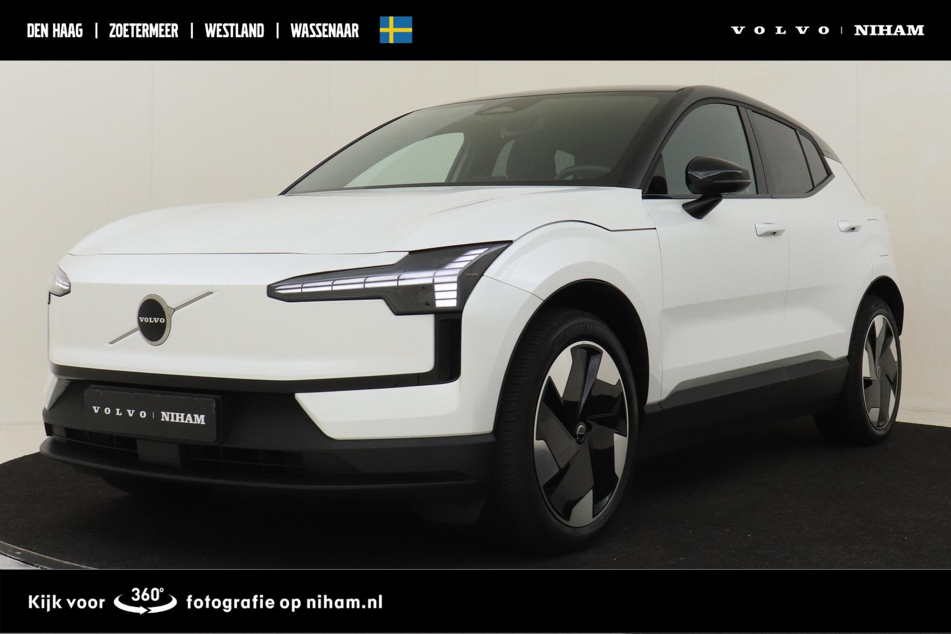 Volvo EX30 SINGLE MOTOR EXTENDED RANGE PLUS 69 kWh -HARMAN/K, Auto's, Automaat, Achterwielaandrijving, Gebruikt, Leder en Stof