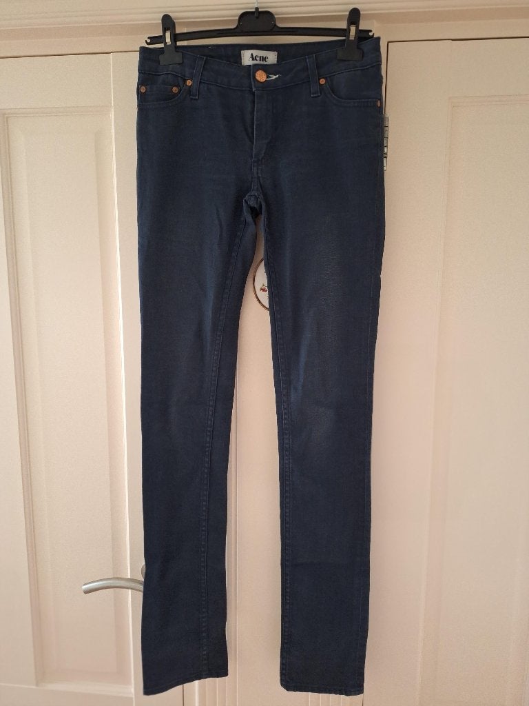 Acne jeans KEX thunder w 30 l 34 in topstaat, Acne, Zo goed als nieuw, W30 - W32 (confectie 38/40), Verzenden