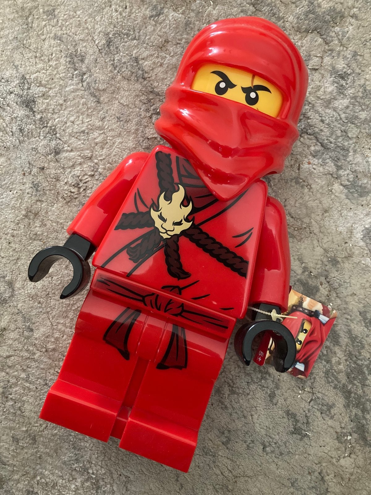 Lego Ninjago Kai Money Coin Bank / Spaarpot (new), Lego, Nieuw, Ophalen of Verzenden, Minifiguur