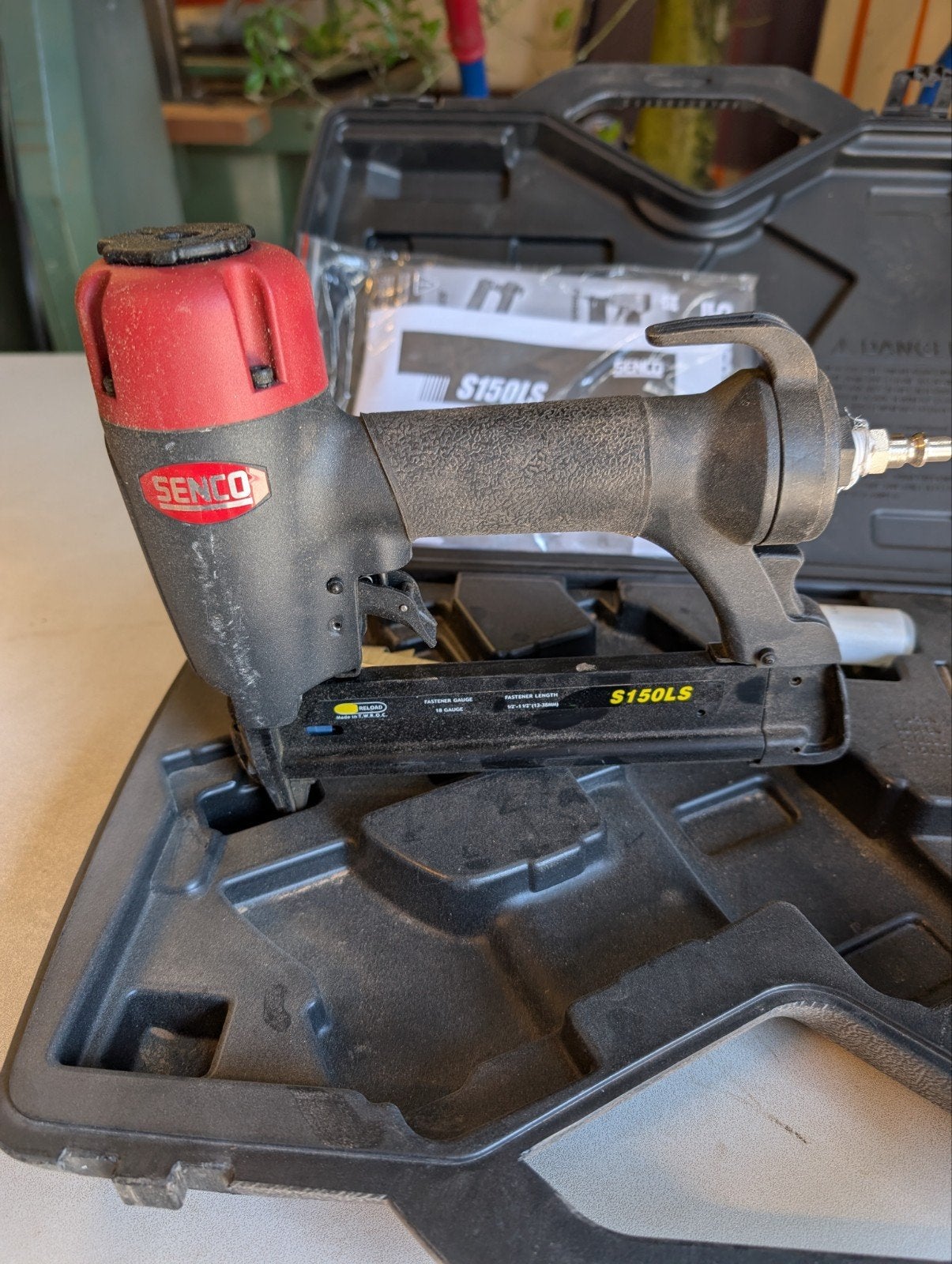 Senco S150LS Brad Nailer in koffer, ., Ophalen of Verzenden, Zo goed als nieuw, Senco