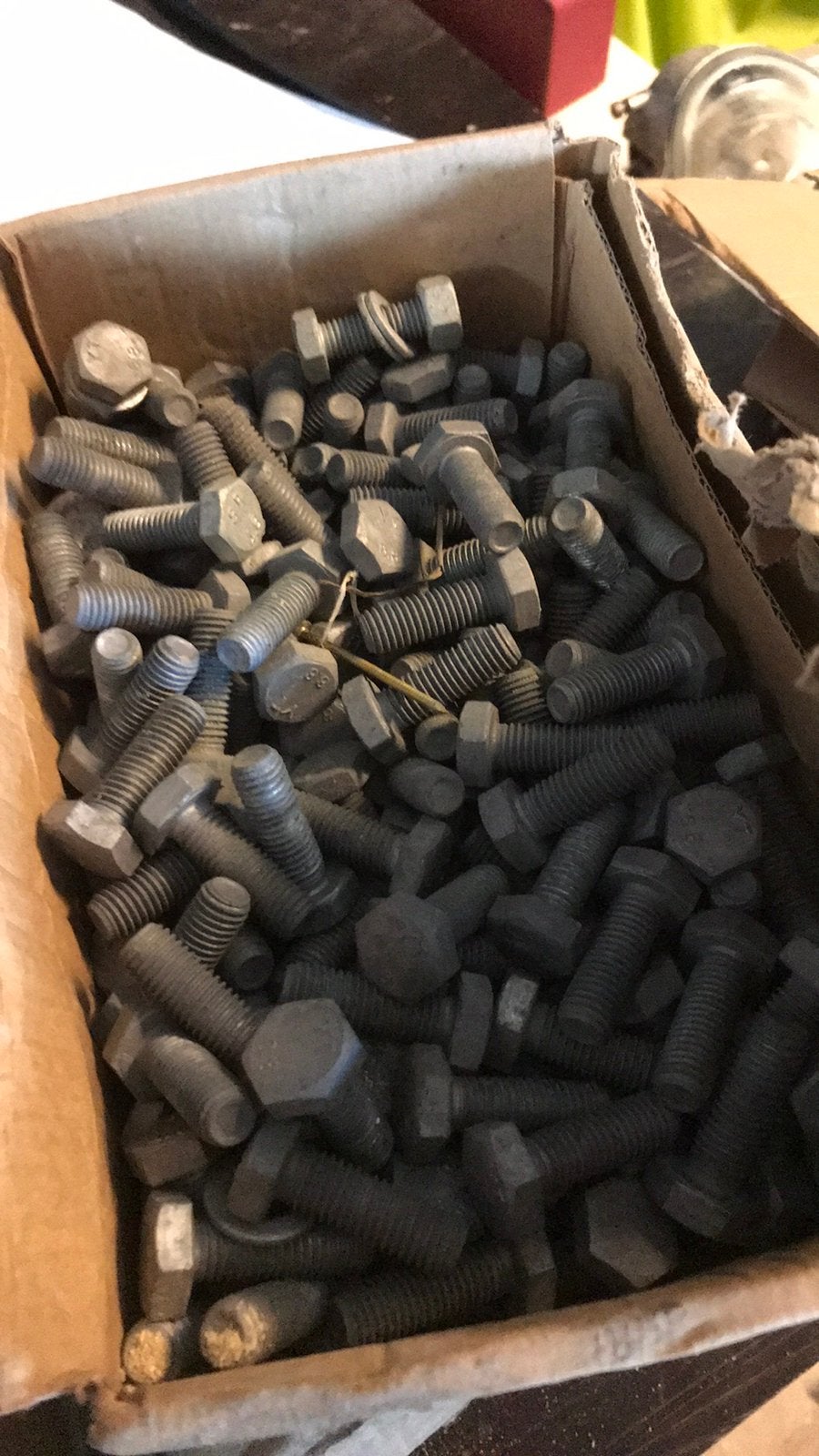 Thermische verzinkte bouten en moeren, Ophalen, Nieuw, Bouten of Moeren