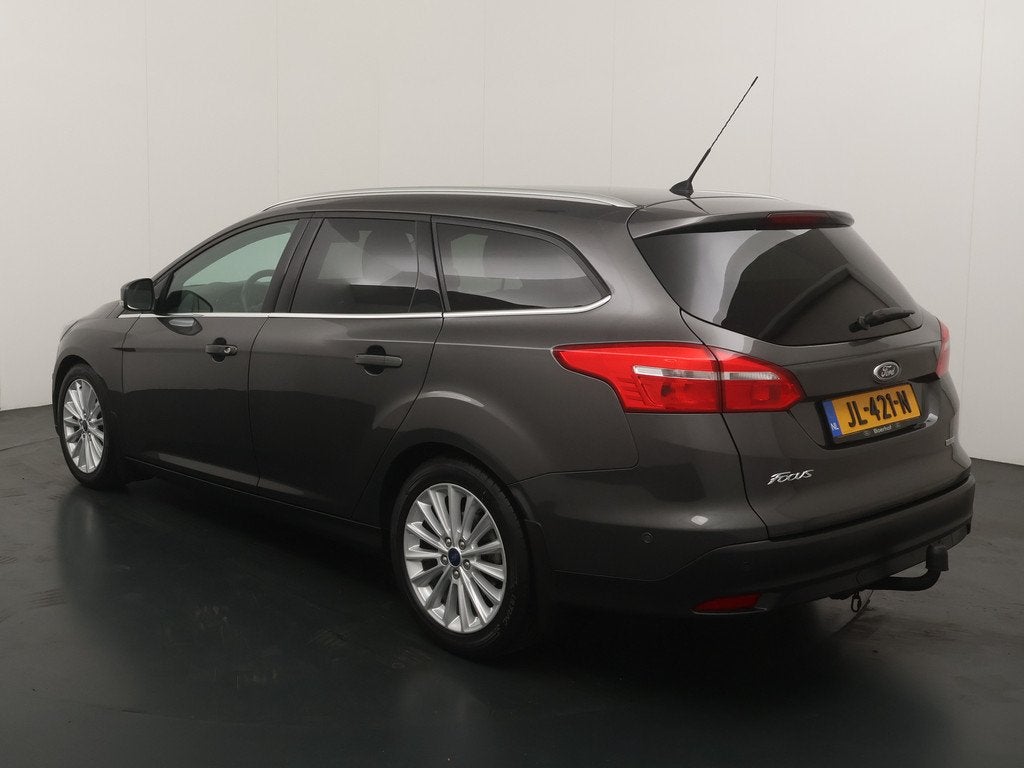 Ford FOCUS Wagon EcoBoost 125 pk Titanium | Trekhaak | Voorr, Auto's, Ford, 12 maanden, Stof, Gebruikt, Origineel Nederlands