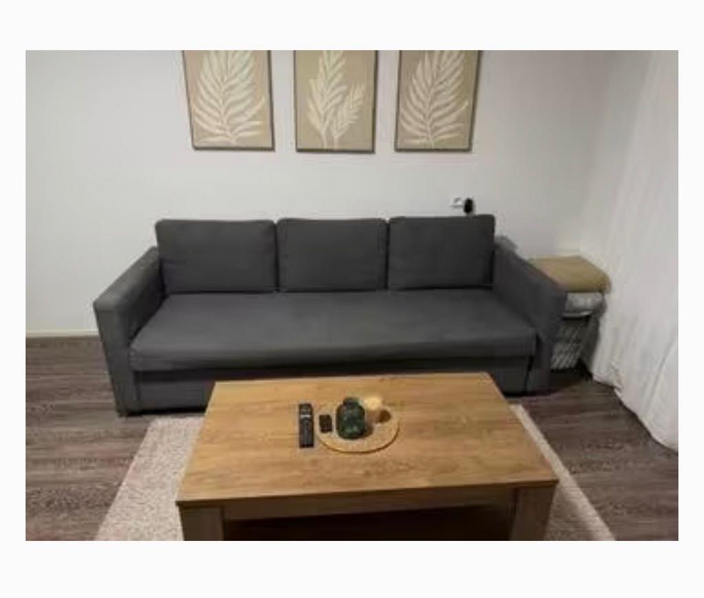 Nette en comfortabele 3-zitsslaapbank, Gebruikt, Tweepersoons, Ophalen of Verzenden, Overige maten