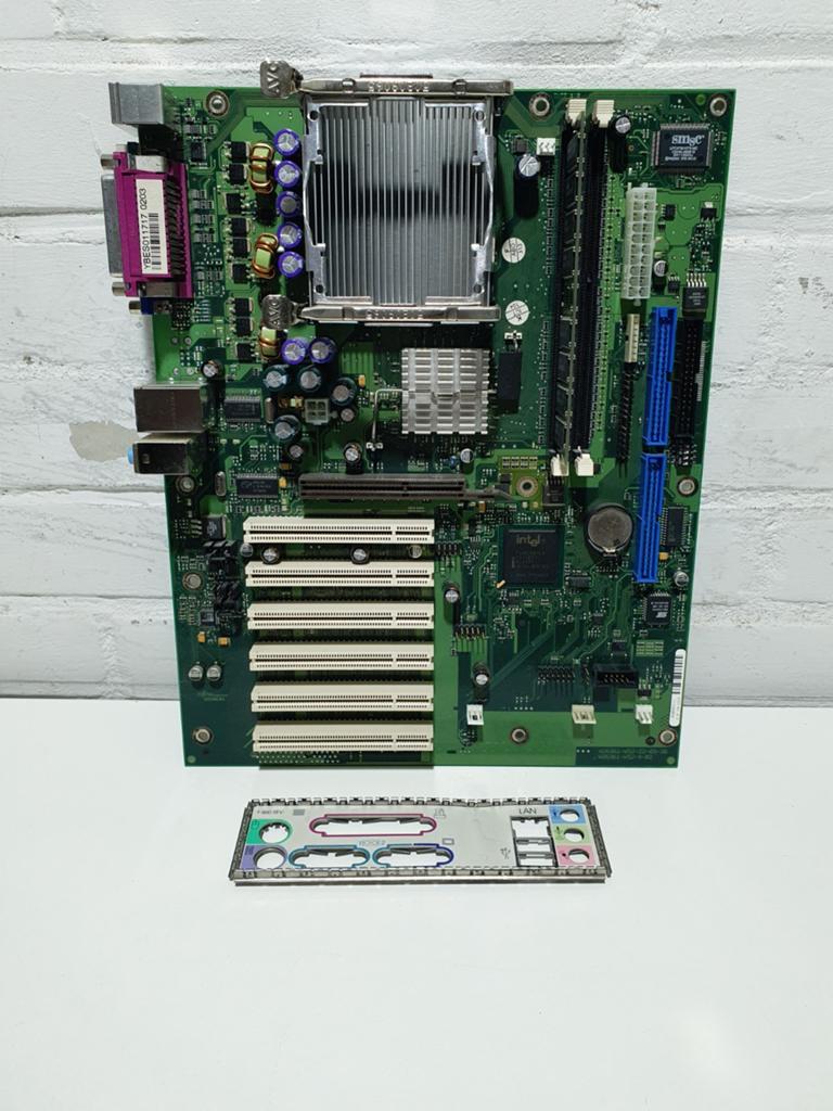 Fujitsu Socket 478 moederbord Pentium 4 2.4GHz 512MB DDR AGP, ., Socket 478, Refurbished, Ophalen of Verzenden
