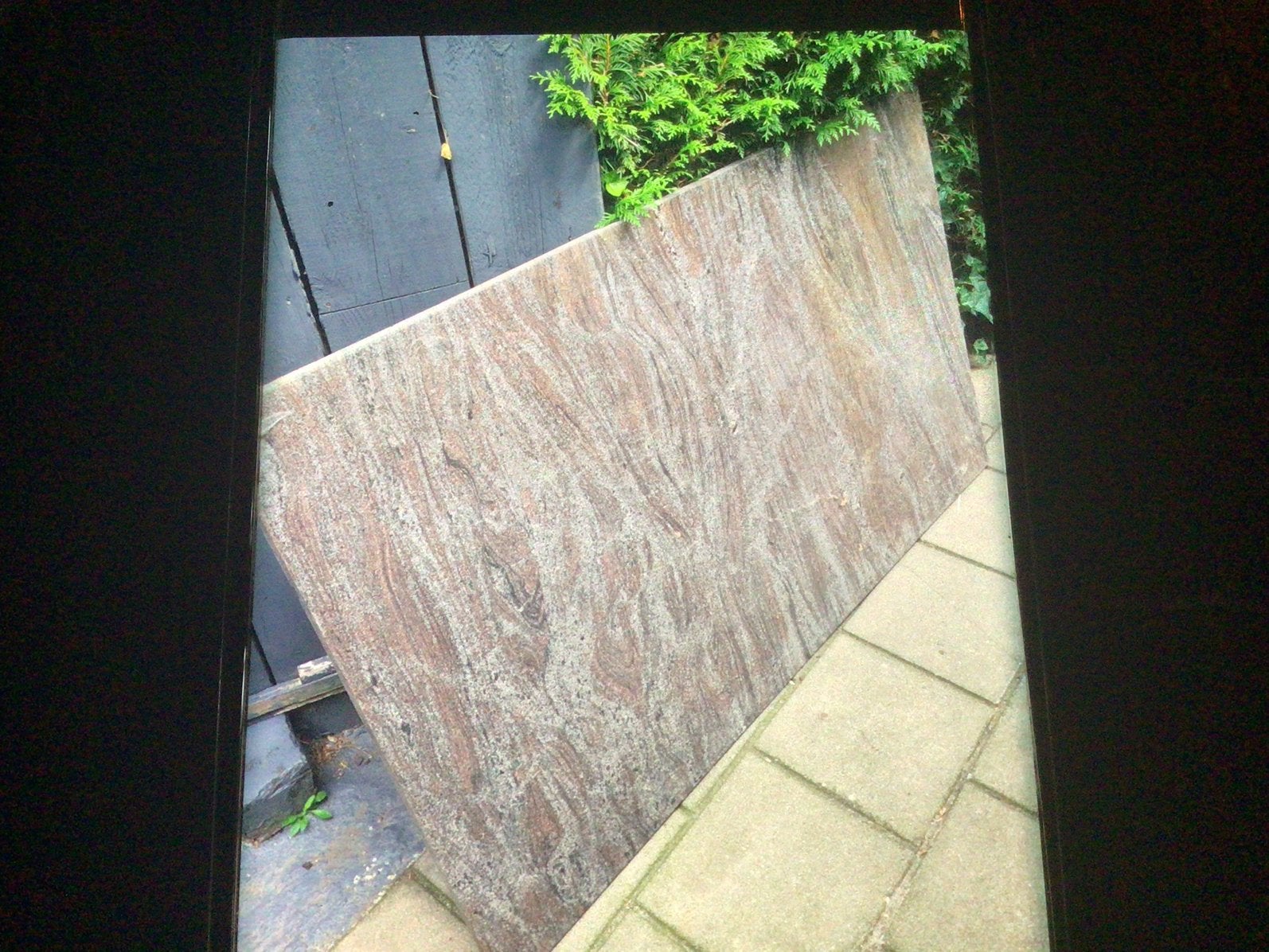 Marmeren plaat., Tuin en Terras, Ophalen of Verzenden, Zo goed als nieuw