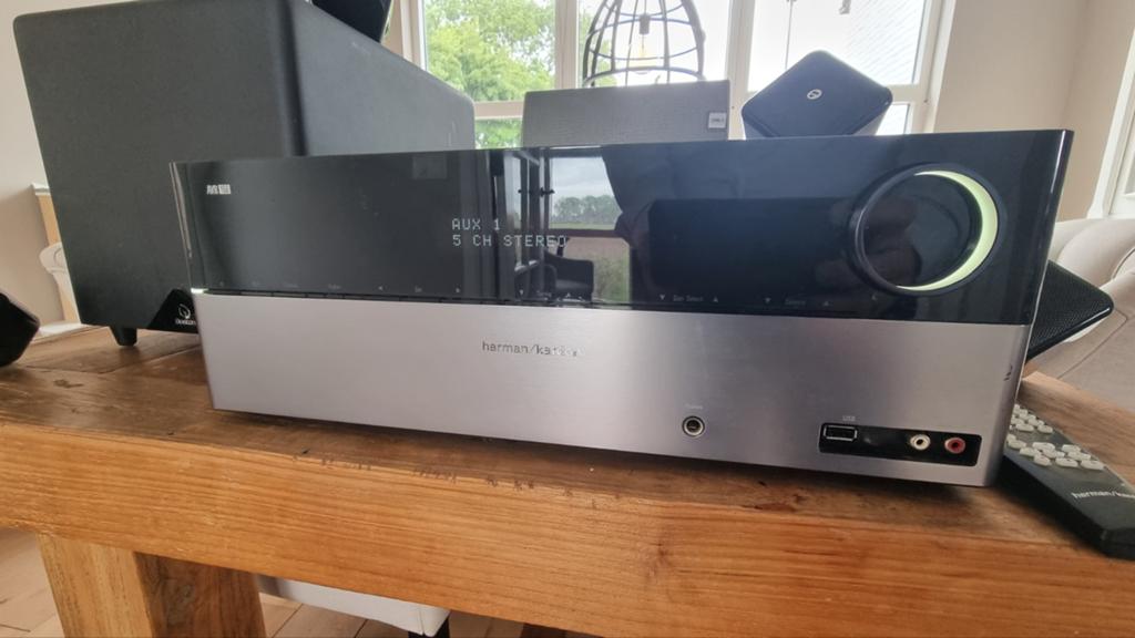 Harman Kardon AVR 158 Home Cinema Set met Boston 5.1 set, Ophalen