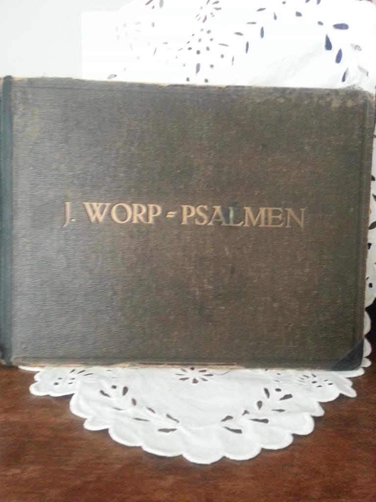 Antiek Psalmenboek en lof- bedezangen J. Worp 1923, Ophalen of Verzenden, J. Worp