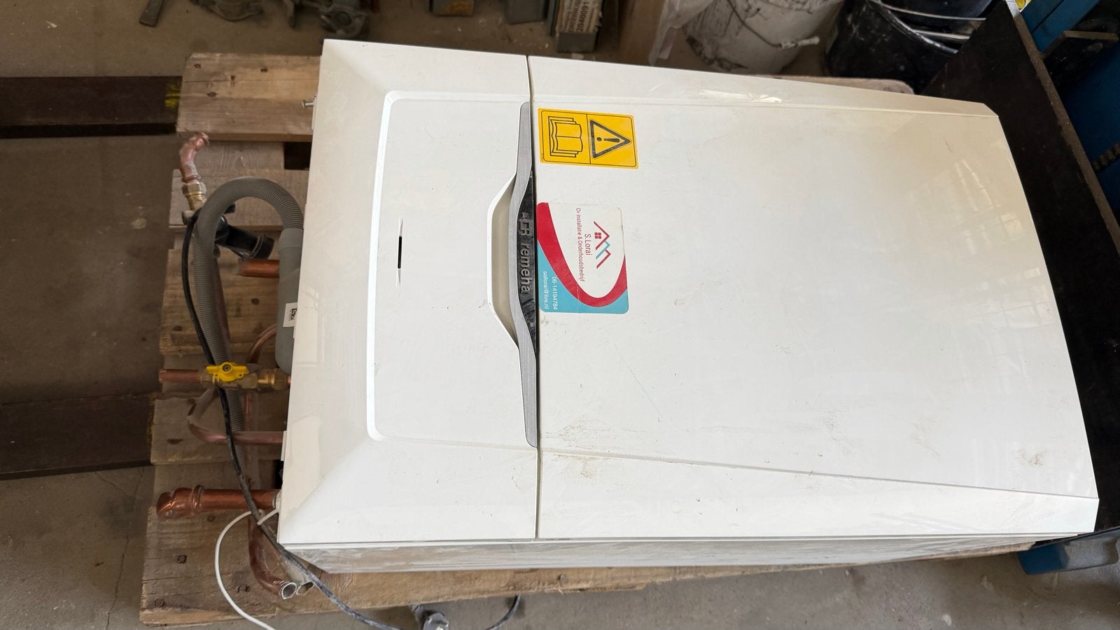Remeha Calenta Ace 40C HR-ketel - Zo goed als nieuw, Ophalen, 30 tot 80 cm, Hoog rendement (Hr), Cv-ketel of Combi-ketel