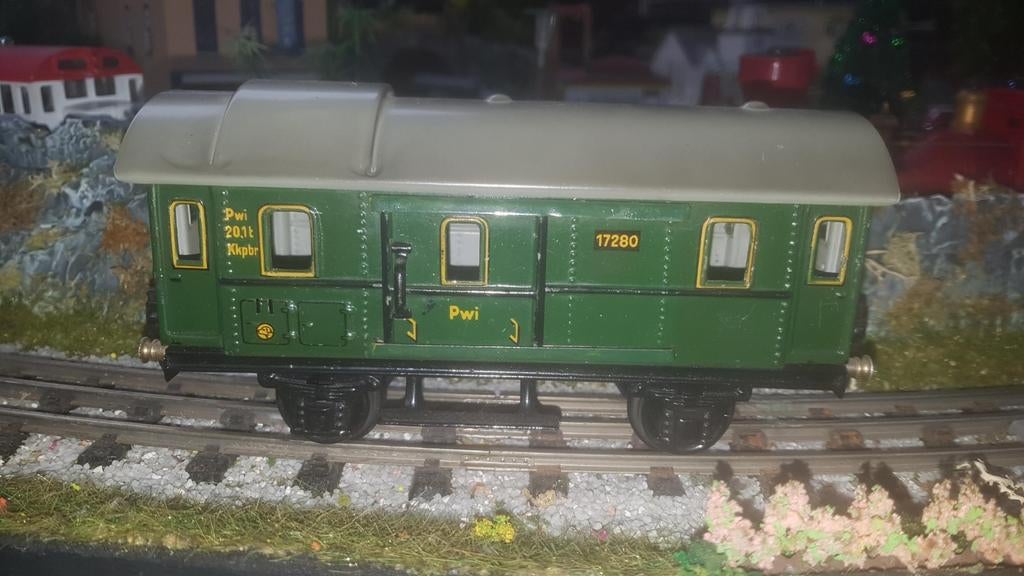 Originele Märklin Spoor 0 goederenwagon, artikelnummer 17280, Wisselstroom, Wagon, Ophalen of Verzenden, Zo goed als nieuw