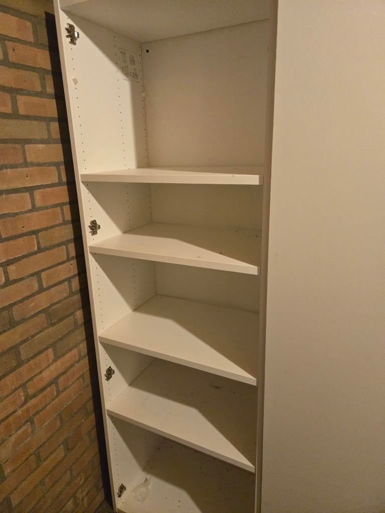 Ikea kast met deur en 4 planken, Ophalen of Verzenden, B, H, H