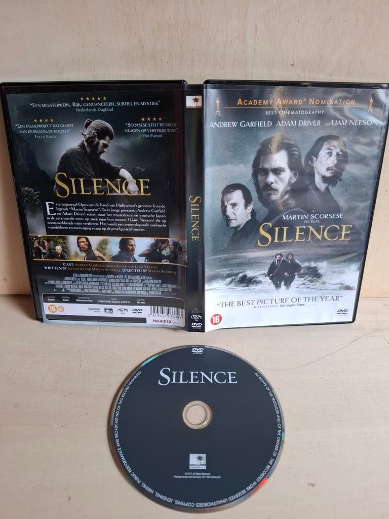 Silence
- 2016 ‧ Liam Neeson Thriller/Drama ‧ DVD, Vanaf 16 jaar, Ophalen of Verzenden, Zo goed als nieuw, Overige genres