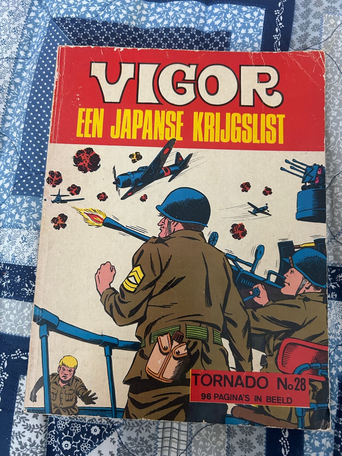 101 Vigor: Een Japanse Krijgslist - Tornado No. 28, Eén stripboek, Ophalen of Verzenden, Gelezen