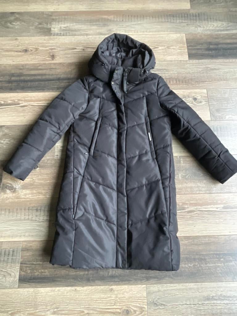 Khujo winterjas dames, Ophalen, Gedragen, Maat 42/44 (L), Zwart