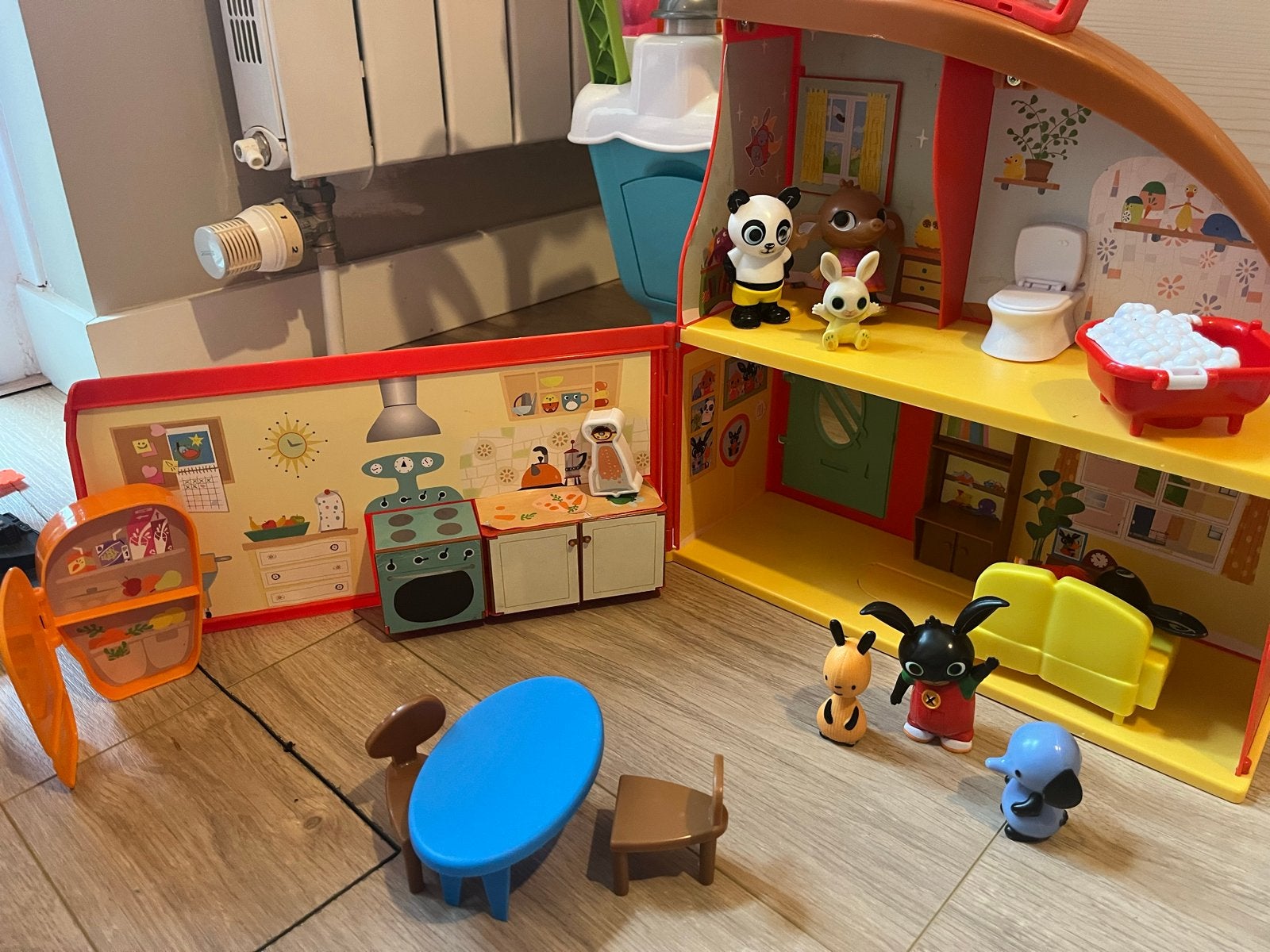 Bing Speelhuis met Figuren en Meubels, Ophalen of Verzenden, Gebruikt, Jongen of Meisje