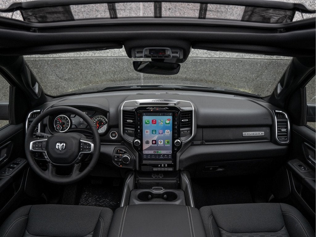Dodge Ram 1500 3.0L SST 420pk Big Horn Night CrewCab 4x4 |Pr, Auto's, Dodge, Automaat, Stof, Zwart, 2993 cc