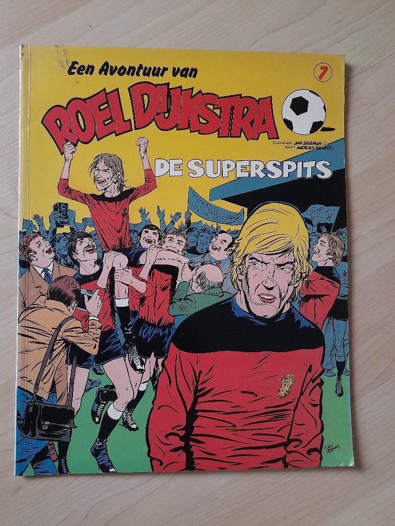 STRIPBOEK DE AVONTUREN VAN ROEL DIJKSTRA DE SUPERSPITS EN, Meerdere stripboeken, Ophalen of Verzenden, Gelezen