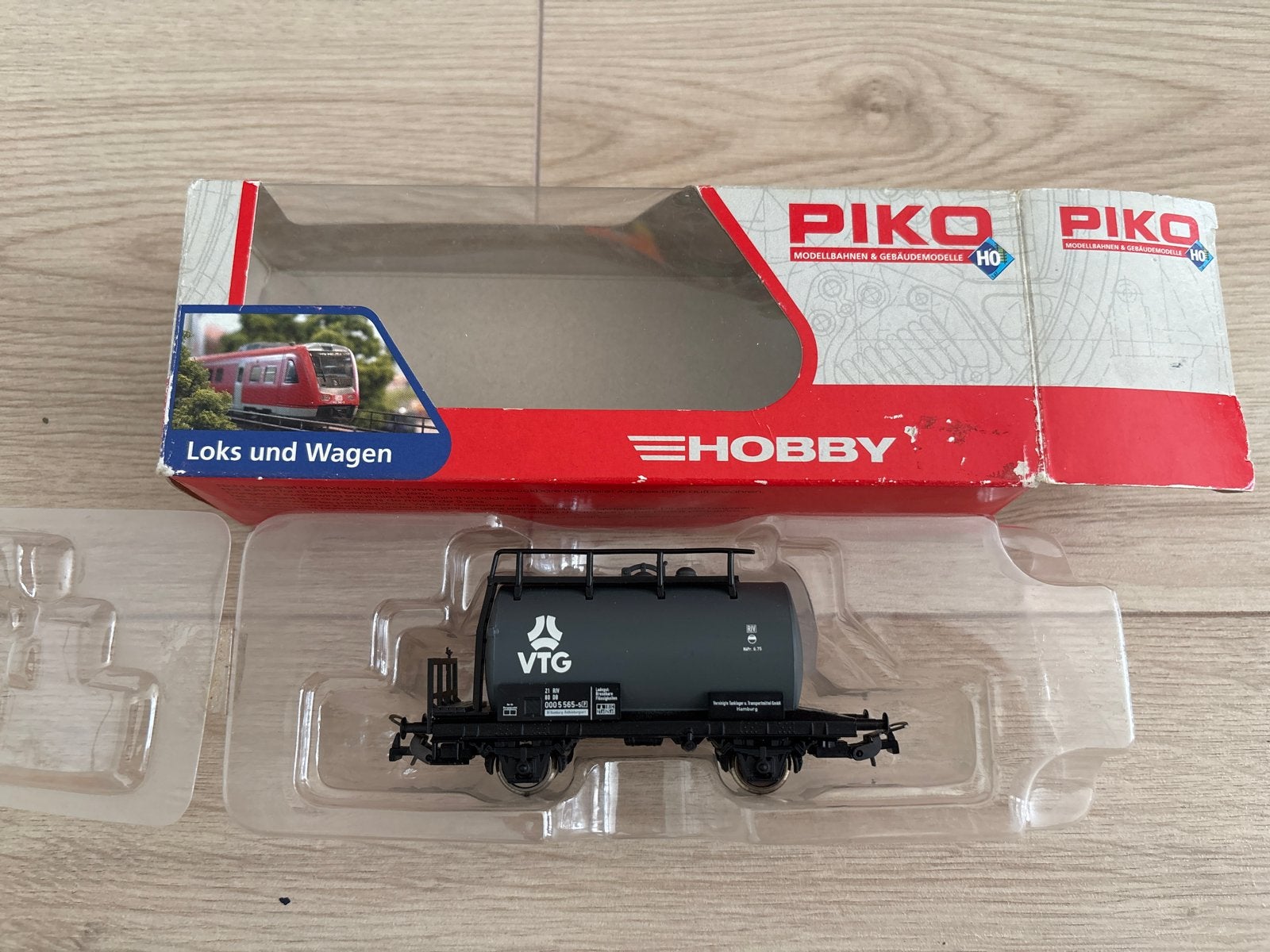 Piko H0 VTG Ketelwagon - Nieuw in doos, Hobby en Vrije tijd, Modeltreinen | H0, Ophalen of Verzenden, Nieuw, Wagon, Piko