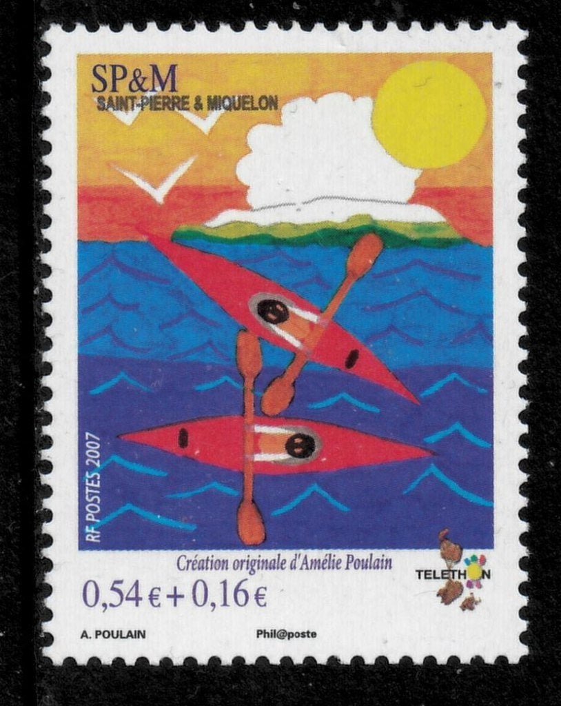 Jaar 2007 Yv 909 St-Pierre et Miquelon. De Télèthon., Ophalen of Verzenden, Postfris, Noord-Amerika