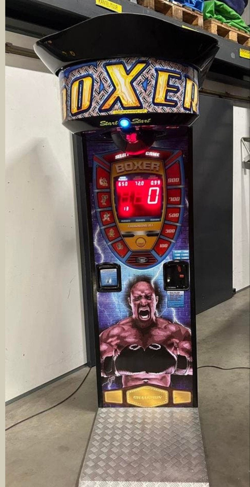 Boksmachine, Ophalen of Verzenden