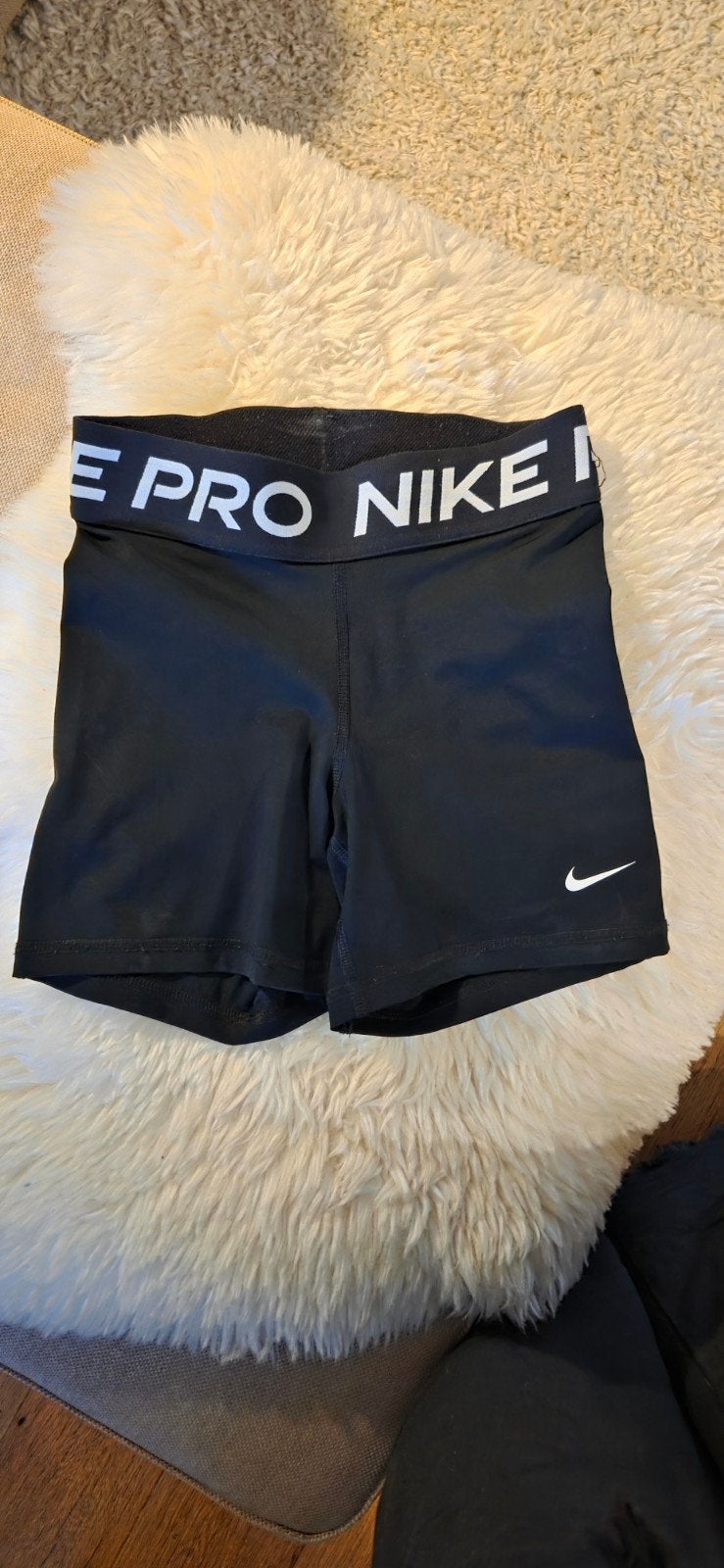 Nike Pro Kort Broekje - Maat XS, Zwart, Nike, Ophalen of Verzenden, Maat 34 (XS) of kleiner