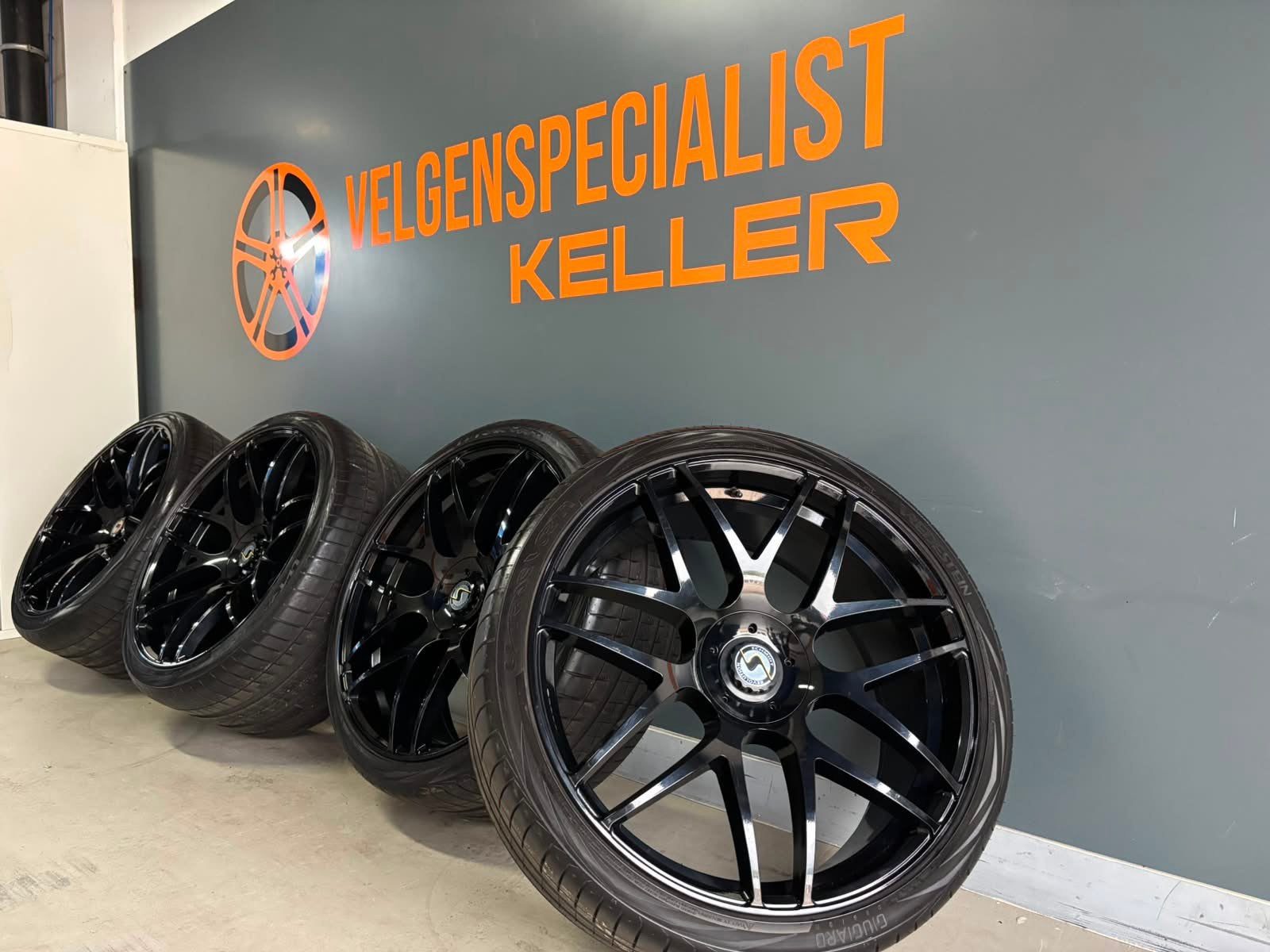 Audi RSQ8 Schmidt 24 inch originele velgen 5x112 Breedset, Auto-onderdelen, Banden en Velgen, Banden en Velgen, Overige maten