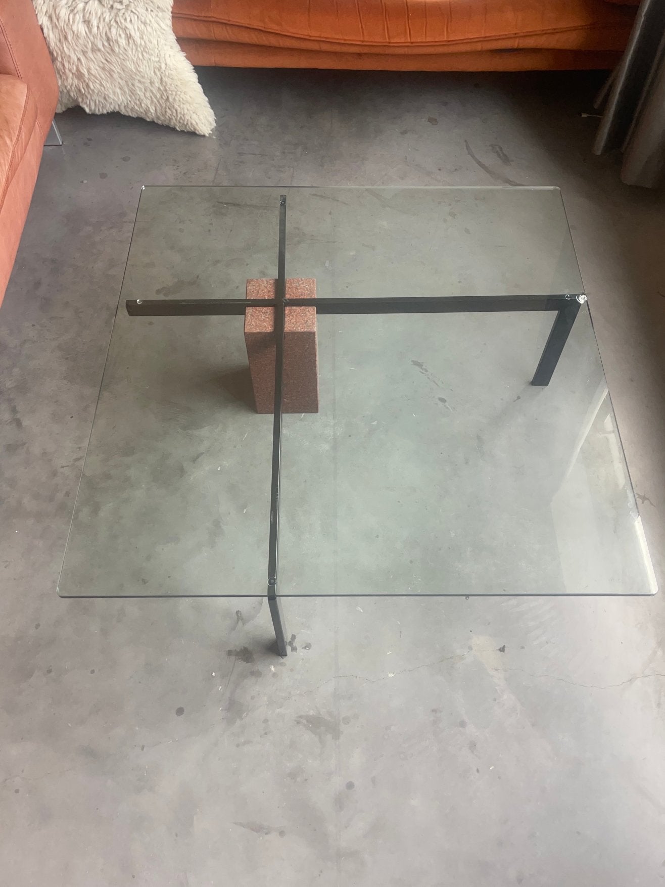 Vintage Design Salontafel KW1 – Hank Kwint voor Metaform, Ophalen, Zo goed als nieuw, Rechthoekig, 50 tot 100 cm