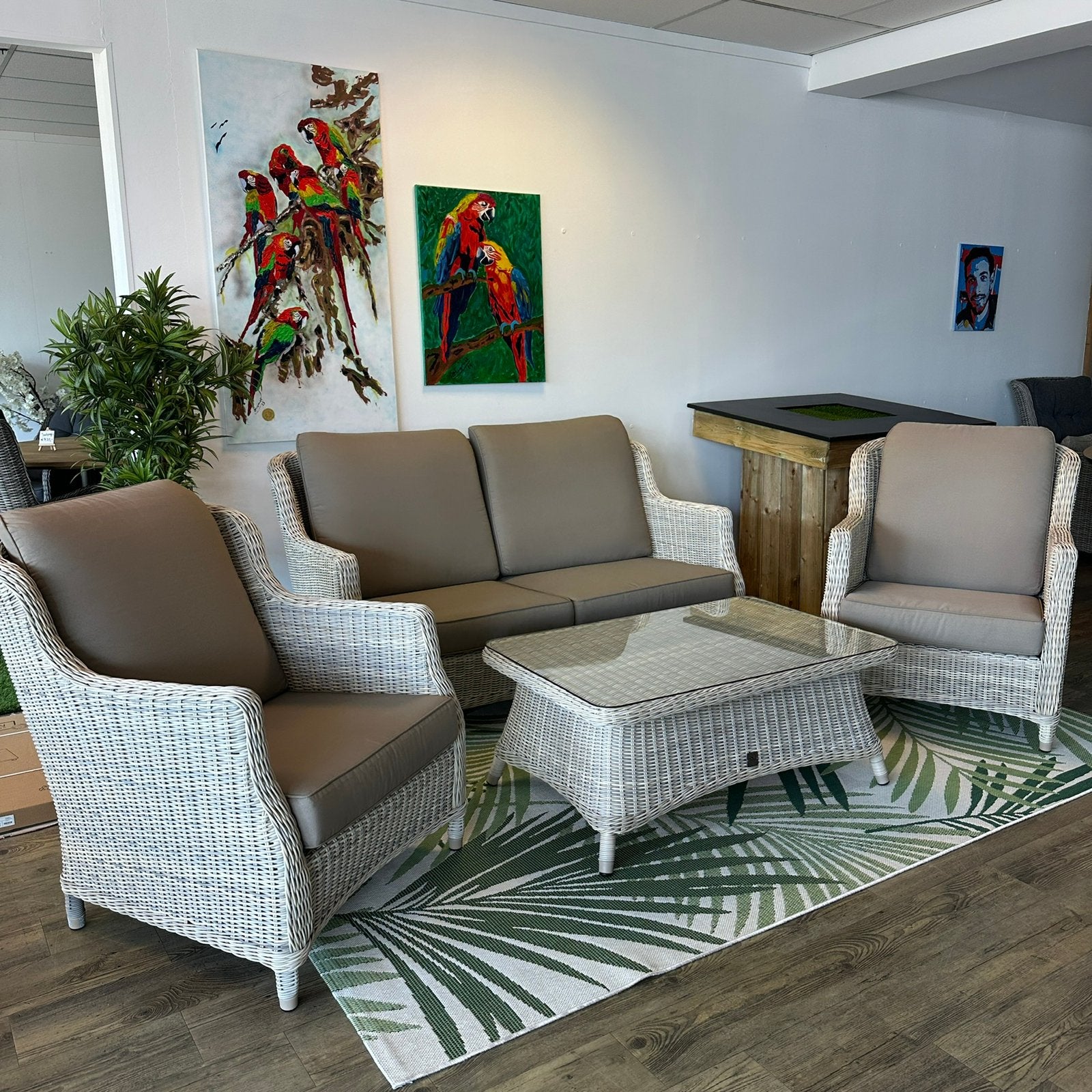 4 Seasons Outdoor (4SO) tuinmeubelen – diverse sets, 2 zitplaatsen, Verzenden, ., Wicker
