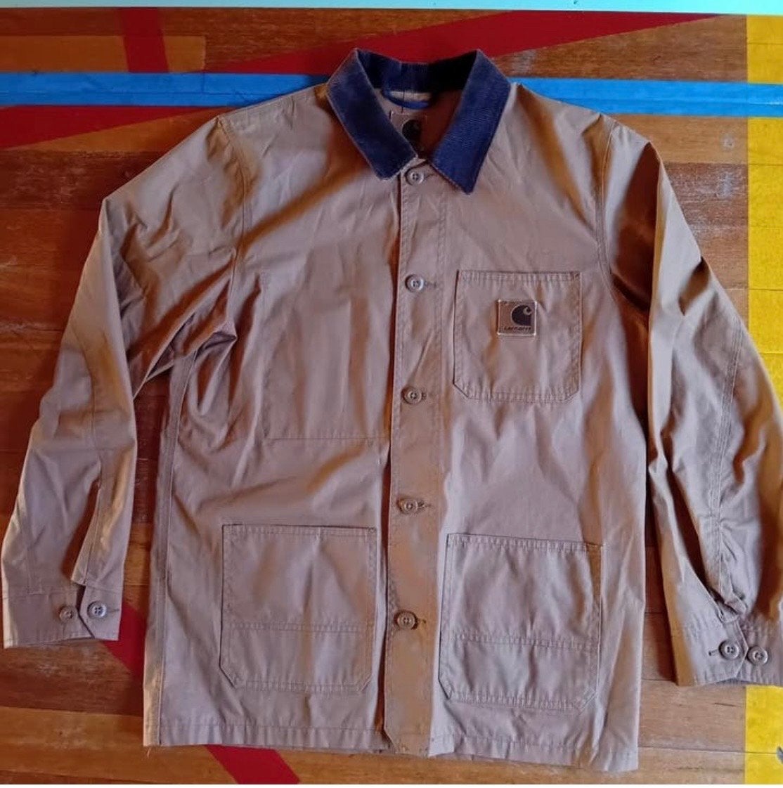 Carhartt Devon Jacket M - Zo goed als nieuw, Ophalen of Verzenden, Zo goed als nieuw, Maat 48/50 (M), Bruin