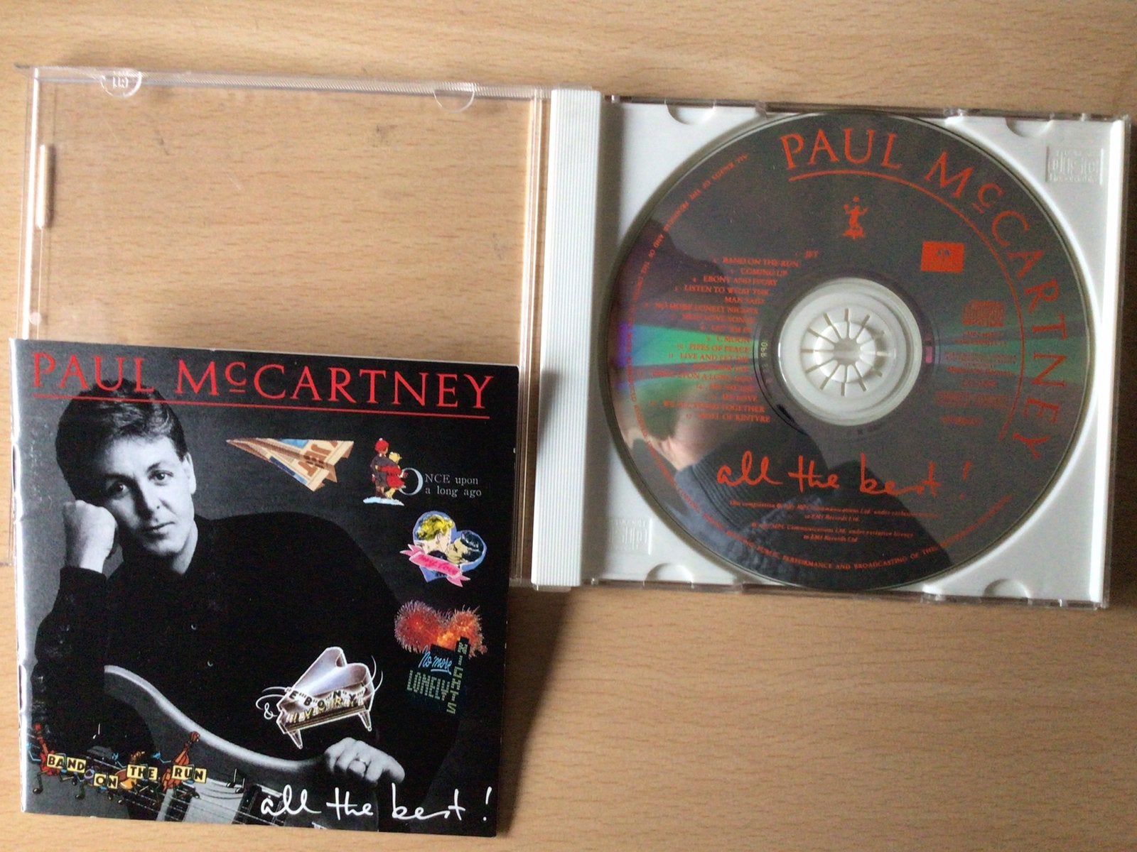 Paul McCartney-All the best. Verzamelaar., Ophalen of Verzenden, Zo goed als nieuw