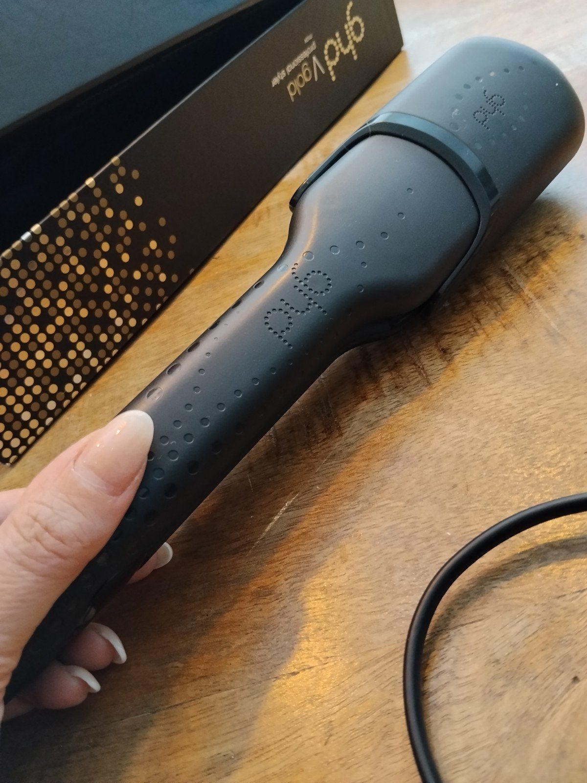 GHD V Gold Max Styler Stijltang, Ophalen, Zo goed als nieuw, Krultang of Stijltang
