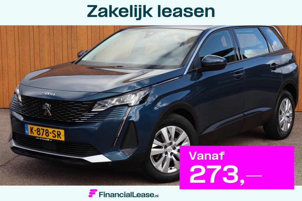 Peugeot 5008 1.2 PT Blue Active orgNL 7-persoons camera nw.m, 12 maanden, Gebruikt, Euro 6, 1199 cc